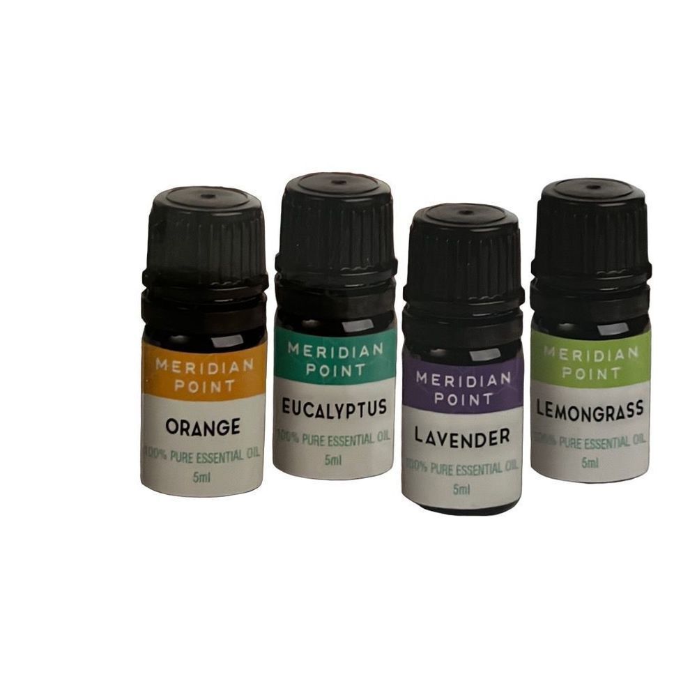 Meridian Point Portable Diffuser With Essential Oils New - Picture 3 of 5